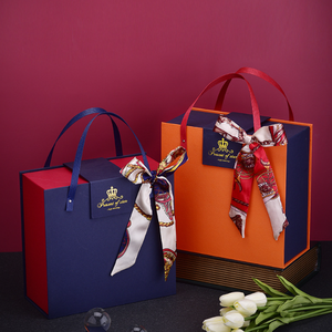 Creatieve Zakelijke Geschenkdozen Vaderdag Blauwe Corporate Geschenkdozen - Product Image 6