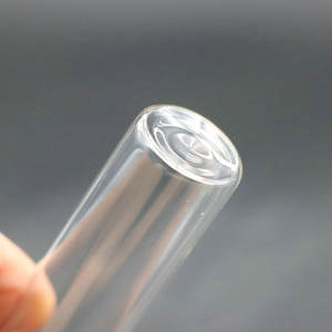 Tube cylindrique en verre borosilicate en gros avec <span class=keywords><strong>bouchon</strong></span> en liège, surface sérigraphiée pour les évents de bouteilles en verre - Product Image 4