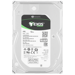 ฮาร์ดดิสก์ Seagate 4TB Exos 7E10 ST4000NM000B Enterprise ขนาด 3.5 นิ้ว SATA 7200rpm แคช 256MB มีสินค้าในสต็อก รับประกัน 3 ปี - Product Image 1