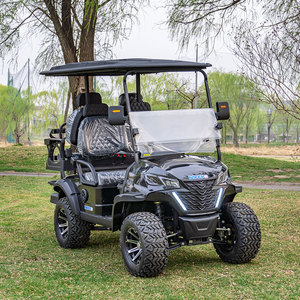Voiturette de golf électrique tout-terrain 72V 4 <span class=keywords><strong>places</strong></span> MK-B-B4 pour club, idéale pour le tourisme, en promotion - Product Image 1