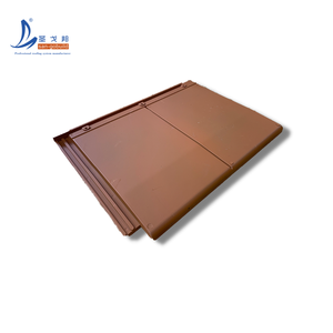 Tuiles de toit en plastique en vente, style traditionnel chinois, toit doré, noir, gris, <span class=keywords><strong>rouge</strong></span>, tuiles de toiture chinoises pour temple - Product Image 2