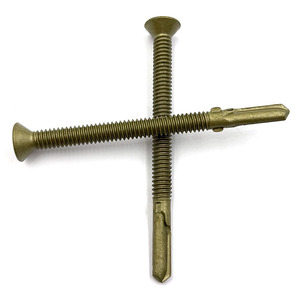 <span class=keywords><strong>Viti</strong></span> Autoperforanti da <span class=keywords><strong>Legno</strong></span> a Metallo 14X2-3/4" con Testa Torx/Phillips e Punta Svasata - Product Image 2