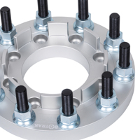 Adaptateur de roue en aluminium BOTRAK 8 à 10 trous 2 pouces 8x200 à 10x285 pour ram 3500 4000 ford F350 F450 Dually