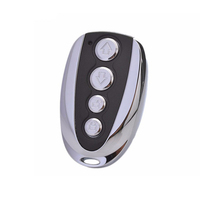 Champions AG002 Télécommande universelle sans fil 4 boutons pour ouvre-porte de garage automatique ABS 433 MHz, code d'apprentissage et clonage