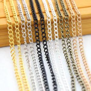 Cadenas Cruzadas de Acero Inoxidable con Baño de Oro de 18k, Diseño Grueso, para Hombres y Mujeres, Joyería de Moda Nueva, Venta al Por Mayor Personalizada - Product Image 2