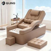 Salon Chauffage Cheveux Lavage Tête Spa Lit Confortable Massage Thaï Poser Électrique Pédicure Beauté Shampooing Lit avec Vapeur