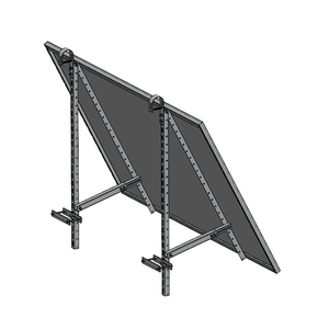 Vente en gros de crochets de toit solaires Supports de montage à angle de mur réglable en aluminium anodisé pour surface Installation rapide de kits de plantes - Product Image 6