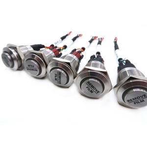 按钮开关IP67定制GX12 GX16对接接头2 3 4 5 6 8 9 10针防水连接器电缆线束 - Product Image 6