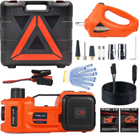 Kit de cric électrique 5T avec clé à chocs électrique pour SUV, MPV, berline, camion – Idéal pour le changement de pneus et les réparations en garage