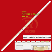 ZR4-1074 Haute Qualité 55 POUCES UN55K6500AF UA55M6500AK pour V6EY_550SM0_LED72_R4 BN96-39508A/BN96-39509A Lumières LED Rétroéclairage