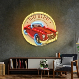 Custom elegante di lusso Super auto segno al Neon decorativo Led segno al Neon di luce auto segno al Neon per il negozio di affari - Product Image 3