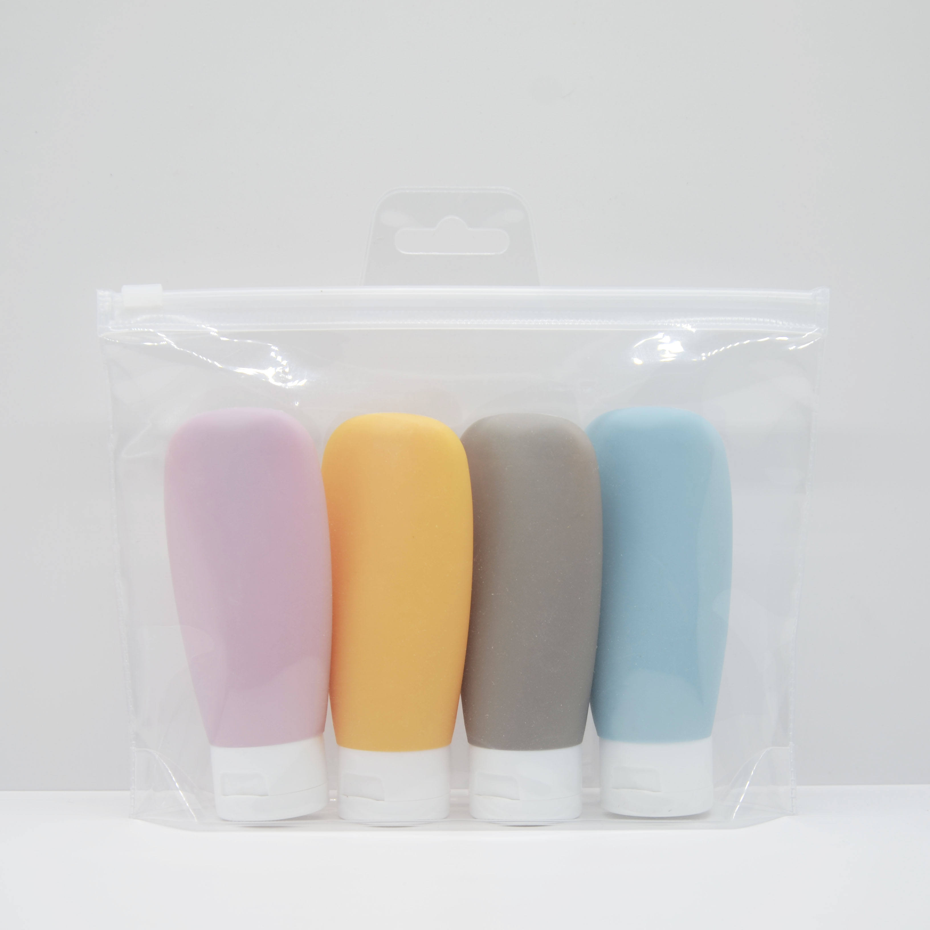 Bleu jaune violet gris