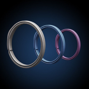 Giá xuất xưởng của tùy biến 20mm 26mm 33mm Vòng chìa khóa titan - Product Image 4