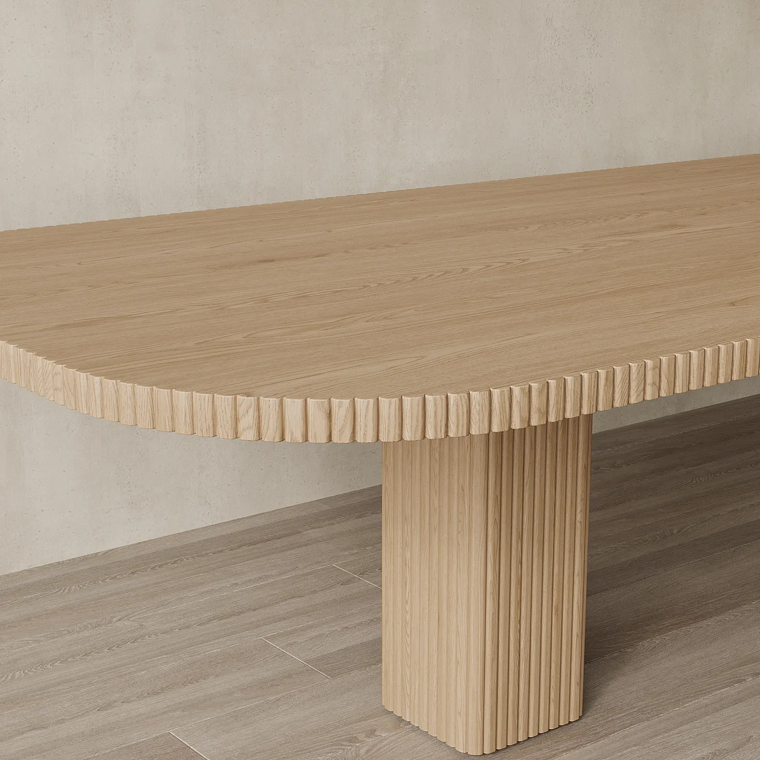 Set di lusso di personalizzazione 6 posti sala da pranzo mobili moderno in legno massello tavolo da pranzo 6 posti
