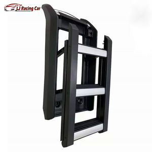 Échelle de toit pliante en acier aluminium noir <span class=keywords><strong>pour</strong></span> fenêtre latérale arrière de voiture <span class=keywords><strong>pour</strong></span> Land Rover <span class=keywords><strong>Defender</strong></span> 90 110 130 L663 2020-2025 - Product Image 6