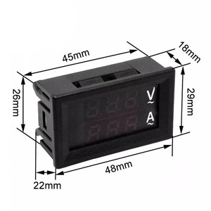 0.28 "kỹ thuật số vôn kế Ampe kế 60-500V 10A 50A 100A hiện tại <span class=keywords><strong>Meter</strong></span> đo - Product Image 5