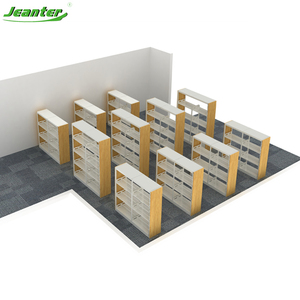 Trung Quốc nhà máy lưu trữ Cuốn sách có thể điều chỉnh kim loại kệ cho các thư viện - Product Image 5