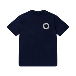 <strong>Navy</strong> Custom High Quality 300 GSM Oversized Fit Digital Printing <strong>Tshirt</strong> - Product Image 1
