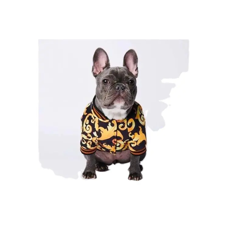 Ins高級衣料品ブティックデザイナー犬のコートジャケット冬フレンチブルドッグ模倣ショップファッション高級ペット服