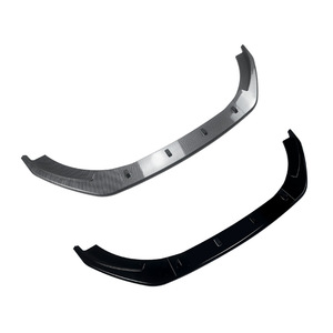 Amp Z Spoiler avant pour Volkswagen Golf Mk6 2008-2012, finition noir piano mat - Product Image 2