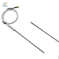 Capteur de température JYX Classe 3 fils Pt100, plage 0°C +400°C, sonde en acier inoxydable, garantie 1 an, personnalisable, prise en charge OEM ODM