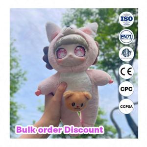 Muñeco de Peluche Personalizado OEM/ODM, Juguete de Peluche de Algodón Suave, Peluches para Niños al por Mayor, MOQ 500 Piezas, Toysrunner, Certificado EN71 0+ - Product Image 4