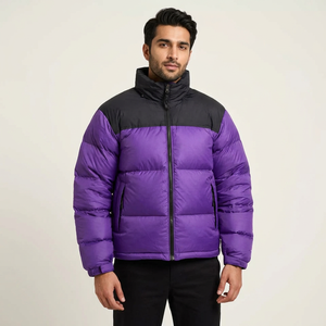 Chaquetas Acolchadas Personalizadas, 550 Gsm, Poliéster, Chaquetas de Burbuja para Bodas, Chaquetas de Burbuja de Nailon, Precio al por Mayor, OEM, Transpirables - Product Image 1
