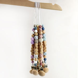 Nouveauté, attache de sucette pour bébé en silicone de qualité alimentaire sans BPA, chaîne de maintien pour sucette, sangle durable, résistante à la chaleur, durable - Product Image 4