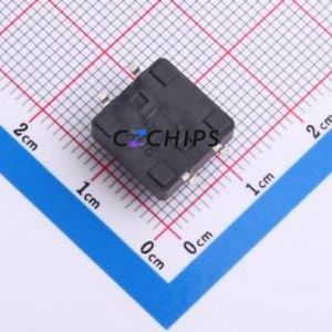 K2-1103SP-F4SW-04 Tactile Switch SMD Switch Single Pole Single Throw Round Button 2.5N Vertical Mount - Product Image 2