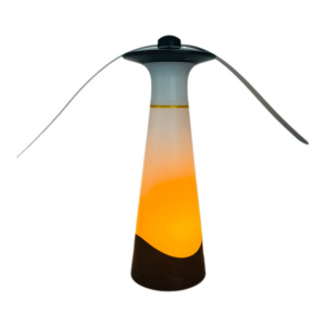 Ventilateur anti-mouches 2-en-1 avec <span class=keywords><strong>lanterne</strong></span> LED, portable et rechargeable, lumière répulsive contre les insectes pour intérieur, extérieur, camping, barbecue, pique-nique - Product Image 4