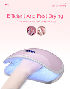 <span class=keywords><strong>Machine</strong></span> de dessiccateur de vernis à ongles de gel de LED de lampe <span class=keywords><strong>UV</strong></span> de qualité de vente en gros bon marché pour tous les gels - Product Image 5