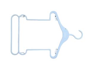 Percha de plástico biodegradable Estilo de ropa de <span class=keywords><strong>Zara</strong></span> Perchas de ropa de plástico reciclado mate negro ecológico - Product Image 2