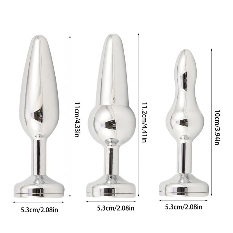 Metal Adult LED Light Anus Plug