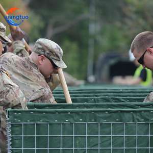 أسوار دفاع حاجز رمال واقية من الفيضانات ملحومة بسعر رخيص ، أسوار دفاع عن الحاجز الواقي للحواجز الرملية - Product Image 3