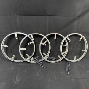 15 17 20 inch 4PC trắng dẫn bánh xe Vòng Kit chiếu sáng xe rim đèn tự động chiếu sáng bên ngoài - Product Image 6