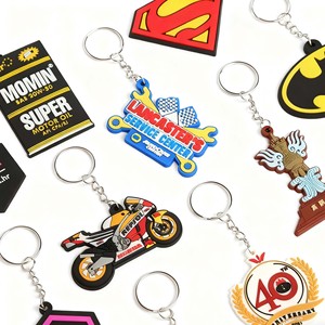 3D Silicone Mặt dây chuyền nhựa Epoxy Keychain trang trí tùy chỉnh PVC mềm cao su Keychain - Product Image 1