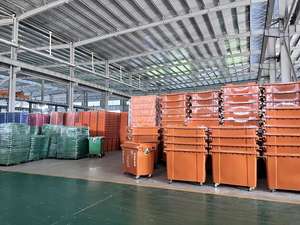 غطاء تجاري كبير متدحرج في الهواء الطلق قائم بوقوف 240L-لإعادة التدوير للاستخدام في الشوارع - Product Image 6