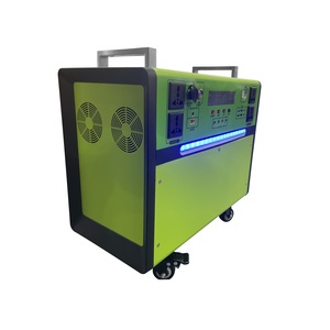 Estación de Energía Solar Portátil de 2000W/5000W con Controlador MPPT, Linterna y Carga para Automóvil, para Uso en Interiores/Exteriores, con Batería - Product Image 1