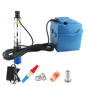 Pompe submersible haute pression DC pour puits profond de 2 pouces avec jet à grand débit 12V/24V/48V/60V/72V, pompe de puisard - Product Image 2