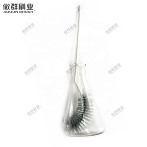 Spazzola per la pulizia del tubo portatile più sottile della bottiglia di acqua spazzola per Decanter del vino spazzola per bottiglie di filo metallico - Product Image 3