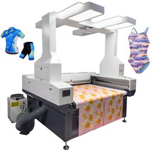 High-Speed Automatic C2O Laser Cutter Garment Textile Fabric Laser Cutting Machine Retail AI Metal Wood Rubber - Product Image 3