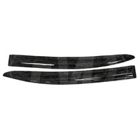 Visera de ventana de fibra de carbono forjado para Mitsubishi Lancer Evolution Evo X 2008-2015