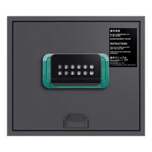 Cotell DS-331 kasa iki anahtar küçük dijital akıllı dizüstü para otel güvenlik kasası kasa Mini otel misafir odası kasa