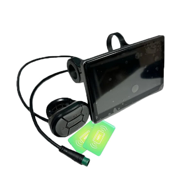 Wholesale OUXI V8 Fatbike LCD Display V5.0 EU Version NFC Speed 25km/h Bike Dashboard E-Bike Parts Accessories for V8