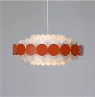 Lustre suspendu en fer LED de style postmoderne et luxueux pour salon