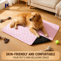 Vente en gros de tapis absorbants pour animaux domestiques, personnalisables, imperméables, à 4 couches, lavables, pour usage intérieur