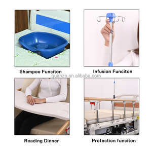 <span class=keywords><strong>Lit</strong></span> médical durable pour la récupération post-AVC, <span class=keywords><strong>lit</strong></span> de soins facile à assembler pour personnes âgées handicapées, <span class=keywords><strong>lit</strong></span> d'hôpital réglable - Product Image 3