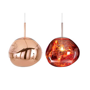 Lampe suspendue en verre moderne, couleur or, luminaire LED pour la maison, plafonnier pour salon, chambre à coucher, Restaurant - Product Image 1