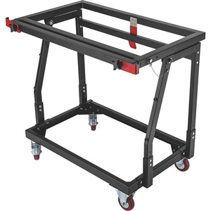 Carrello per Cartongesso Resistente con <span class=keywords><strong>Ruote</strong></span> in Gomma, Capacità di Carico 86 kg, Altezza Regolabile e Capacità di Portata Elevata. - Product Image 2