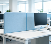 Solutions de cloisonnement acoustique pour bureau en feutre PET écologique CTPAT BSCI, pour la personnalisation et l'isolation sonore